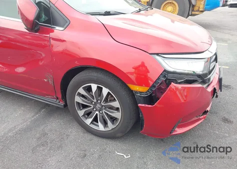 2022 Honda Odyssey Ex-L из США, поврежденный, VIN 5FNRL6H70NB000849